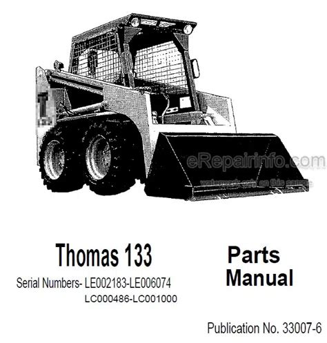 01 thomas skid steer parts list|thomas 133 skid steer parts.